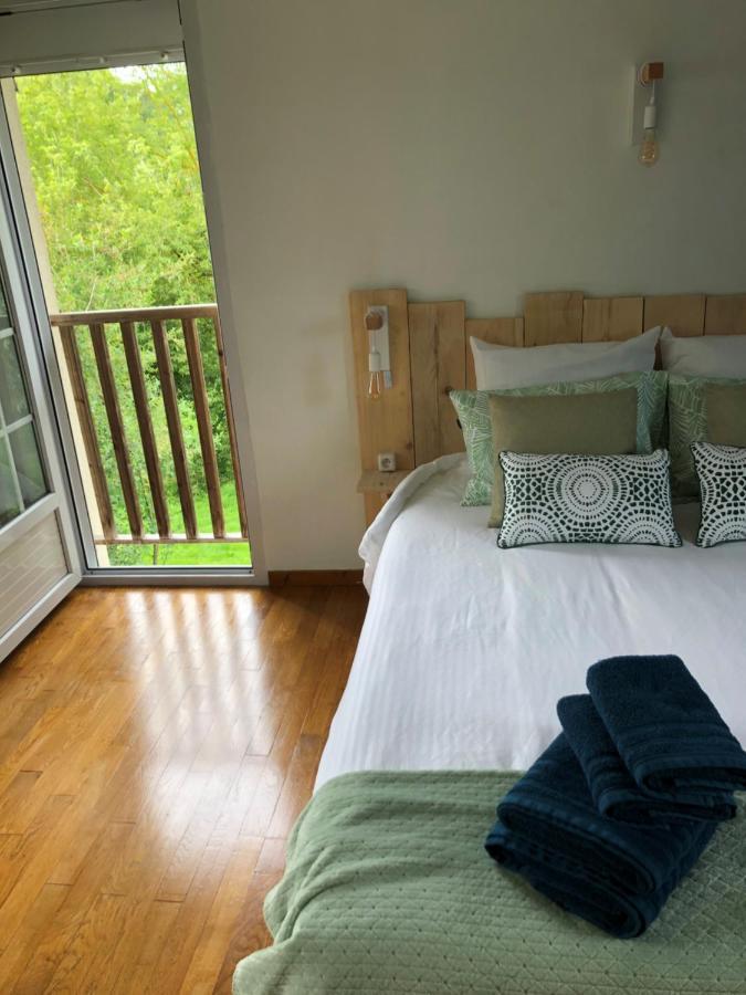 Grande Chambre Familiale Verte Tout Bonnement Bien Putot-en-Auge Buitenkant foto