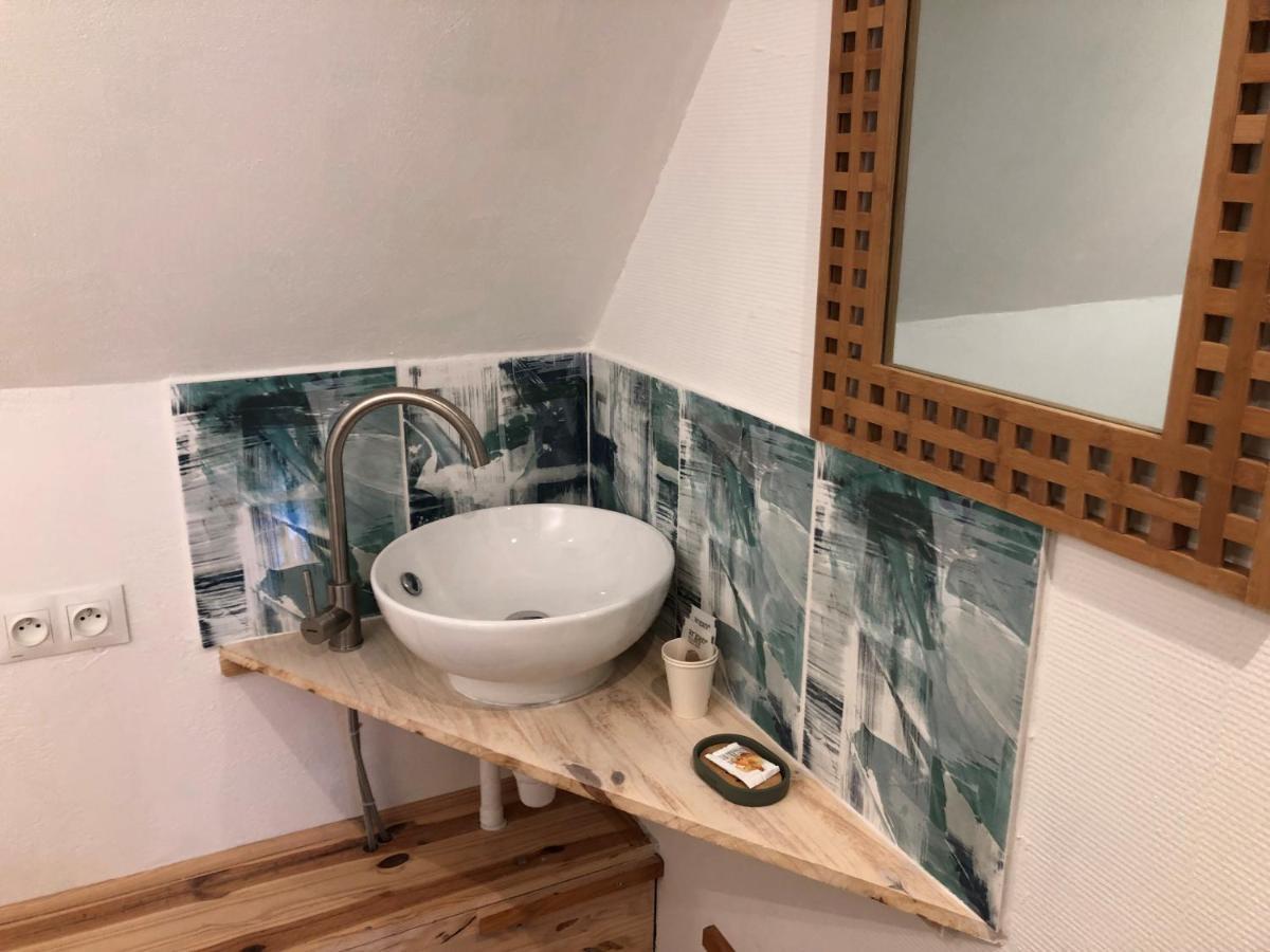 Grande Chambre Familiale Verte Tout Bonnement Bien Putot-en-Auge Buitenkant foto